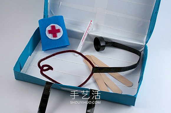 兒童自制醫(yī)生工具包的方法圖解教程 -  rpnrmr.com