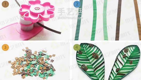 樹(shù)葉和螞蟻！簡(jiǎn)單又有趣的衍紙畫(huà)DIY教程 -  rpnrmr.com