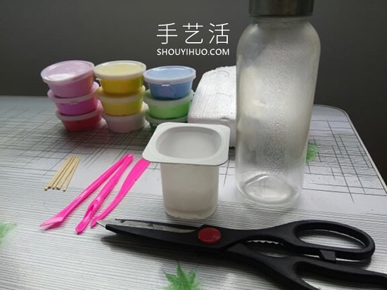 超輕粘土手工制作可愛盆栽的做法教程 -  rpnrmr.com