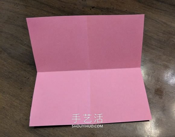 手工折紙扁平玫瑰花和葉子的折法圖解 -  rpnrmr.com