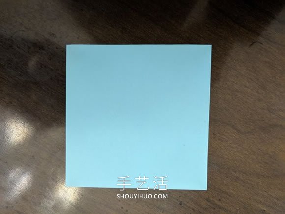 手工折紙扁平玫瑰花和葉子的折法圖解 -  rpnrmr.com