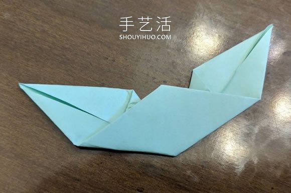 手工折紙扁平玫瑰花和葉子的折法圖解 -  rpnrmr.com