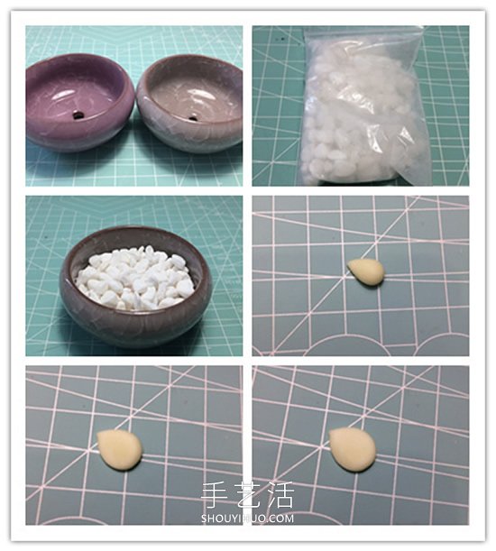 逼真的粘土多肉植物手工制作圖解教程 -  rpnrmr.com