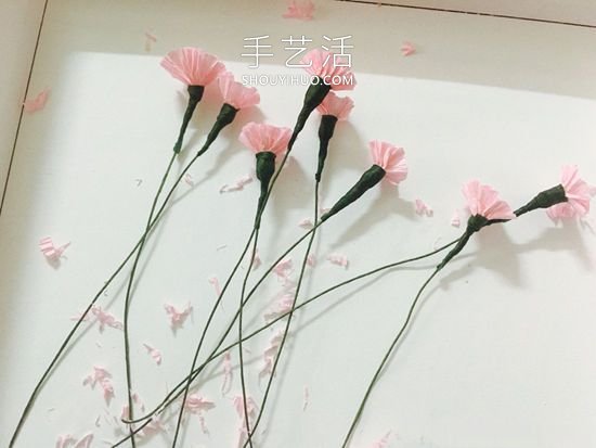 皺紋紙手工制作滿天星的做法教程 -  rpnrmr.com