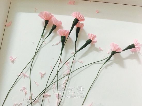 皺紋紙手工制作滿天星的做法教程 -  rpnrmr.com