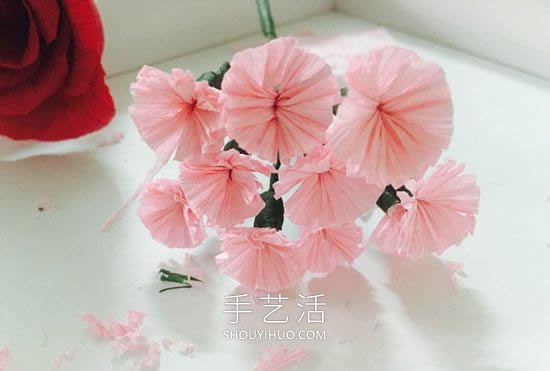 皺紋紙手工制作滿天星的做法教程 -  rpnrmr.com