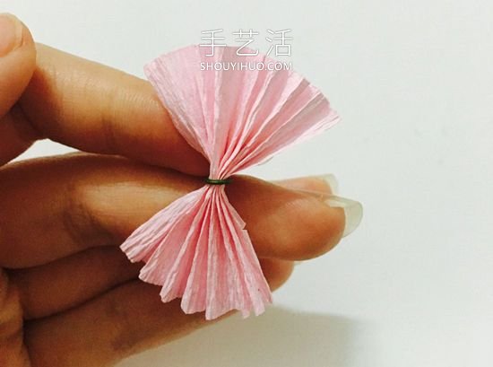 皺紋紙手工制作滿天星的做法教程 -  rpnrmr.com