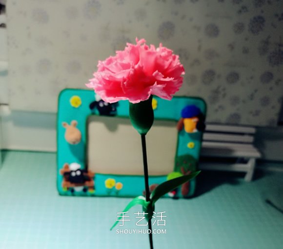 自制母親節(jié)康乃馨花的方法圖解教程 -  rpnrmr.com
