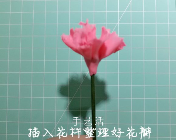 自制母親節(jié)康乃馨花的方法圖解教程 -  rpnrmr.com