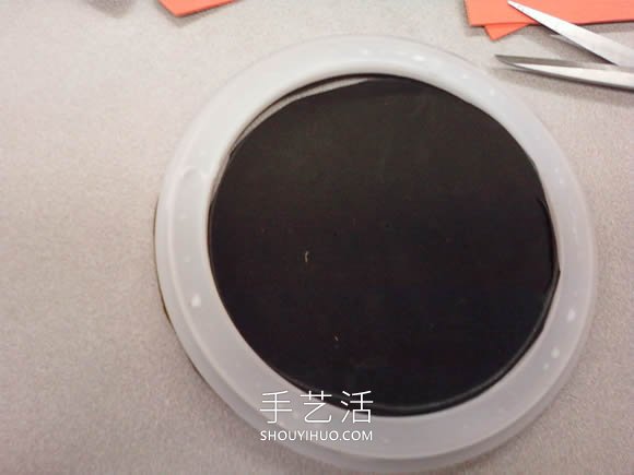 海綿紙手工制作馬戲團火環(huán)冰箱貼的做法教程 -  rpnrmr.com