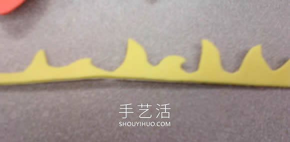 海綿紙手工制作馬戲團火環(huán)冰箱貼的做法教程 -  rpnrmr.com