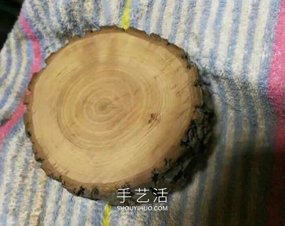 木樁手工制作創(chuàng)意花瓶的做法教程 -  rpnrmr.com