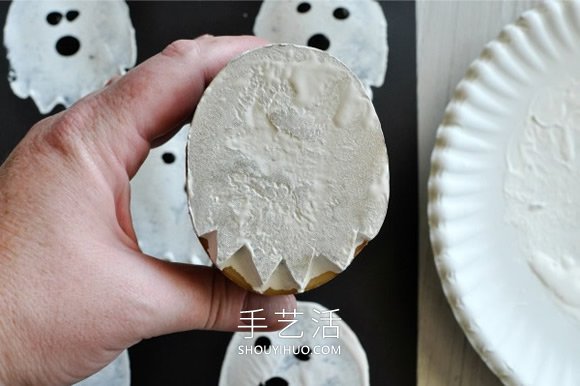 土豆立大功！幼兒手工制作萬(wàn)圣節(jié)幽靈卡片 -  rpnrmr.com