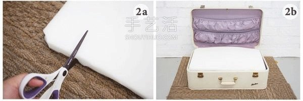 舊的行李箱改造成漂亮狗窩的做法教程 -  rpnrmr.com