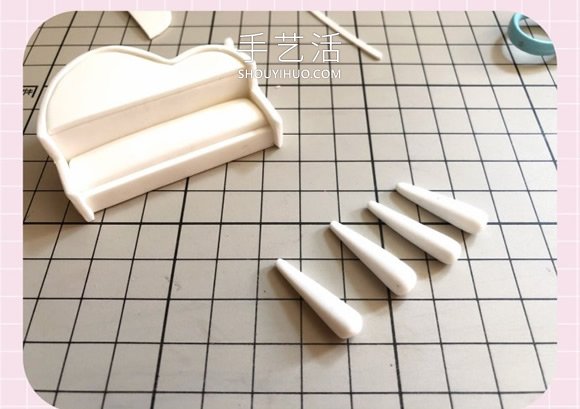 超輕粘土手工制作鋼琴的做法教程 -  rpnrmr.com