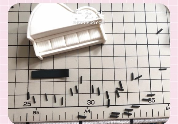 超輕粘土手工制作鋼琴的做法教程 -  rpnrmr.com