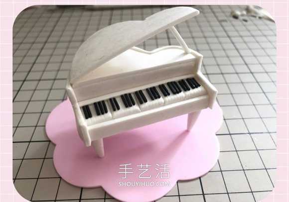 超輕粘土手工制作鋼琴的做法教程 -  rpnrmr.com