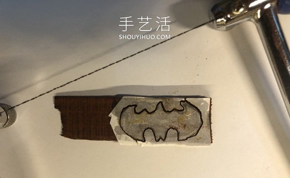 自制蝙蝠鏢鑰匙扣的方法圖解教程 -  rpnrmr.com