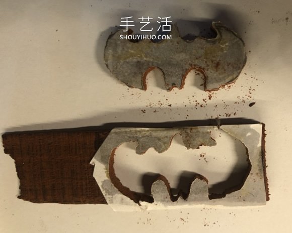 自制蝙蝠鏢鑰匙扣的方法圖解教程 -  rpnrmr.com