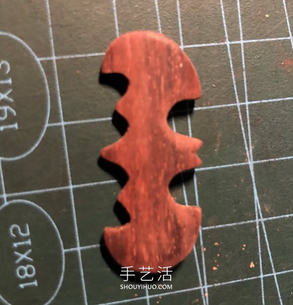 自制蝙蝠鏢鑰匙扣的方法圖解教程 -  rpnrmr.com