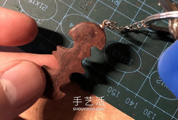 自制蝙蝠鏢鑰匙扣的方法圖解教程 -  rpnrmr.com