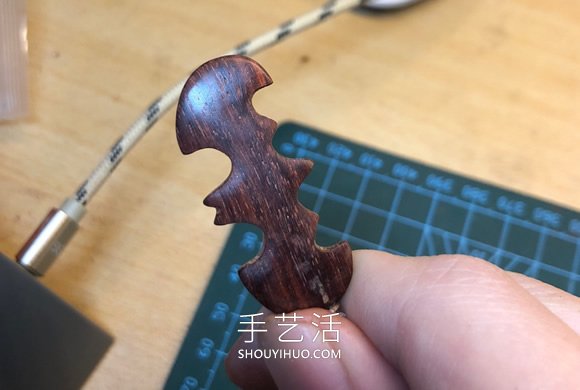 自制蝙蝠鏢鑰匙扣的方法圖解教程 -  rpnrmr.com