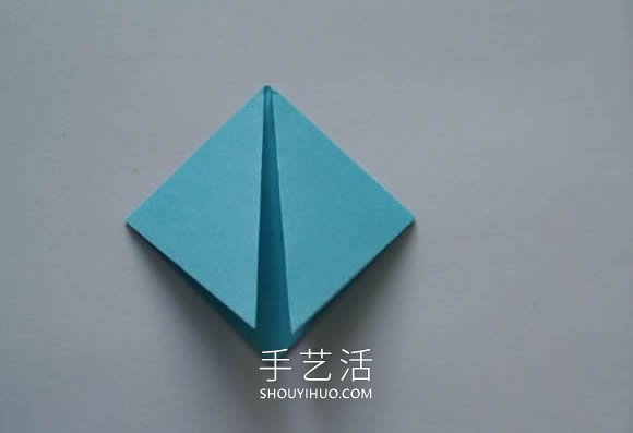 用三張紙折紙三角形收納盒的折法圖解教程 -  rpnrmr.com
