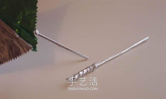 口香糖包裝紙廢物利用 自制小雨傘的方法圖解 -  rpnrmr.com