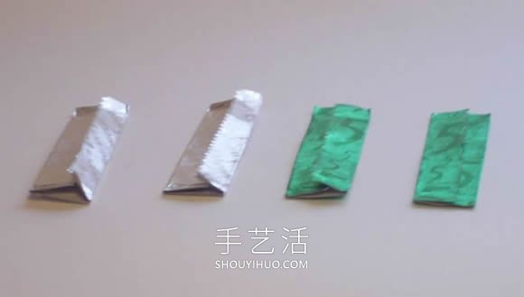 口香糖包裝紙廢物利用 自制小雨傘的方法圖解 -  rpnrmr.com
