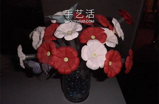 自制礦泉水瓶仿真花的方法圖解教程 -  rpnrmr.com