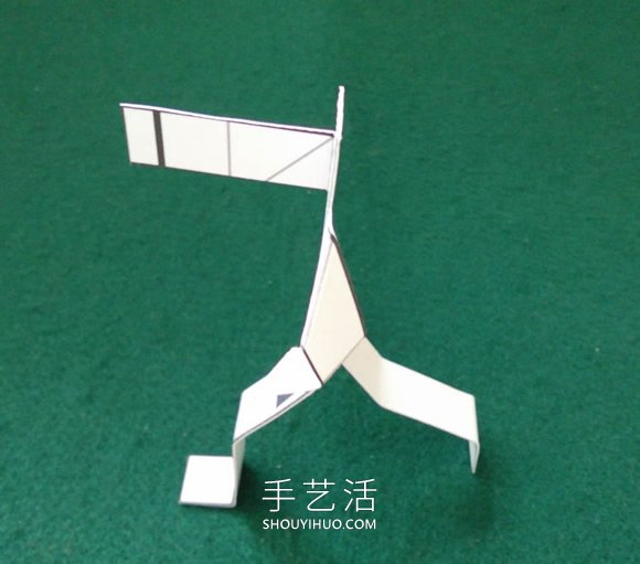 卡紙手工制作空手道紙人的做法附圖紙下載 -  rpnrmr.com