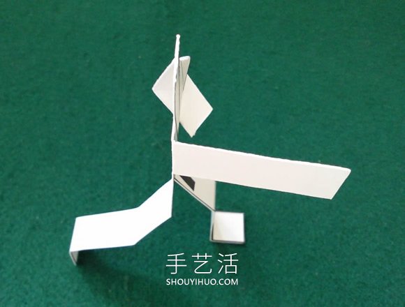 卡紙手工制作空手道紙人的做法附圖紙下載 -  rpnrmr.com