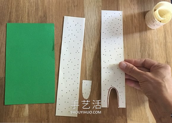 幼兒手工制作卡紙松鼠的做法教程 -  rpnrmr.com