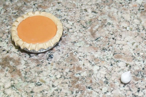自制迷你粘土南瓜餅的方法圖解教程 -  rpnrmr.com