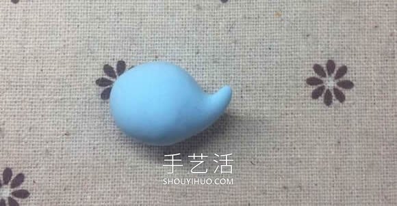 超輕粘土手工制作鯨魚禮物的做法教程 -  rpnrmr.com