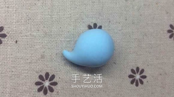 超輕粘土手工制作鯨魚禮物的做法教程 -  rpnrmr.com