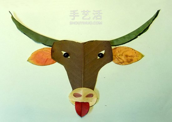 秋天樹葉拼出十二生肖動物 簡單易學(xué)一看就懂 -  rpnrmr.com