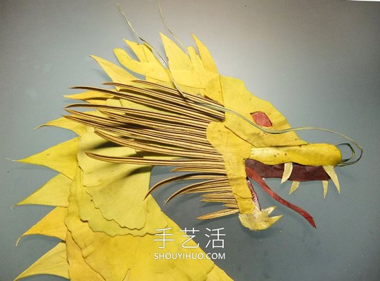 秋天樹葉拼出十二生肖動物 簡單易學(xué)一看就懂 -  rpnrmr.com
