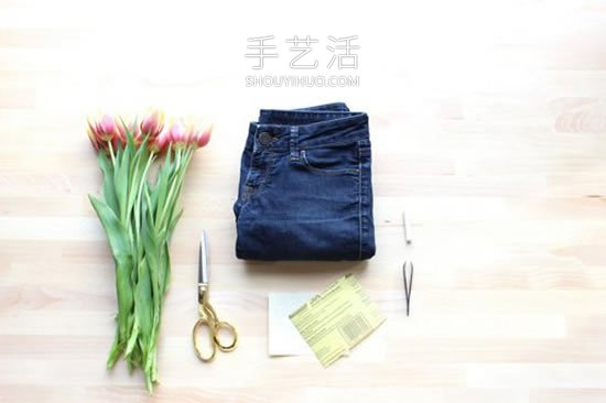 DIY改造破洞牛仔褲的方法圖解教程 -  rpnrmr.com