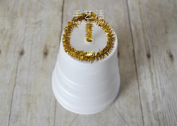 幼兒園手工制作泡沫杯圣誕天使的做法教程 -  rpnrmr.com