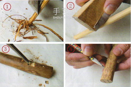 自制田園風(fēng)瀝水架的方法圖解教程 -  rpnrmr.com