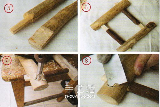 自制田園風(fēng)瀝水架的方法圖解教程 -  rpnrmr.com