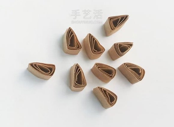 衍紙手工制作秋天刺猬的做法教程 -  rpnrmr.com