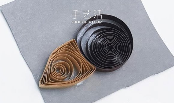 衍紙手工制作秋天刺猬的做法教程 -  rpnrmr.com