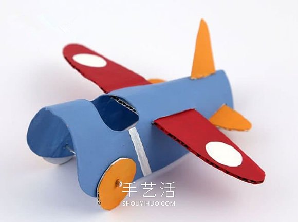 幼兒園手工制作卷紙筒飛機(jī)的做法教程 -  rpnrmr.com