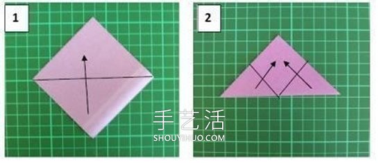 簡單折紙立體櫻花的折疊方法圖解教程 -  rpnrmr.com
