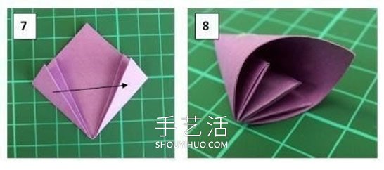 簡單折紙立體櫻花的折疊方法圖解教程 -  rpnrmr.com