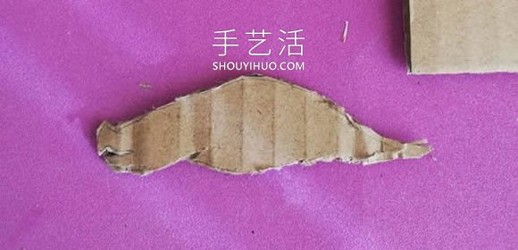 兒童手工制作瓦楞紙板三角龍的做法教程 -  rpnrmr.com