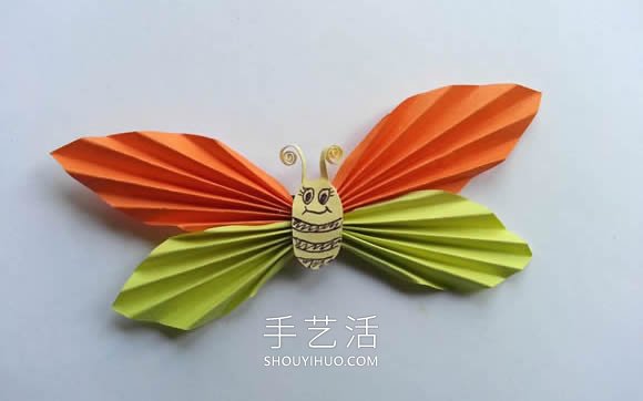幼兒手工制作漂亮紙蝴蝶的做法教程 -  rpnrmr.com