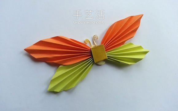 幼兒手工制作漂亮紙蝴蝶的做法教程 -  rpnrmr.com